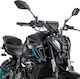 Puig Спойлери на Мотоциклет за Yamaha MT-07 Черен 1бр