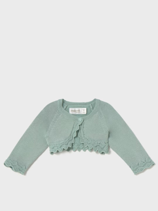 Mayoral Kinderstrickjacke Minze