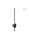 Keskor Modern Leuchte Wand mit Integrierter LED Schwarz 60x12x5cm