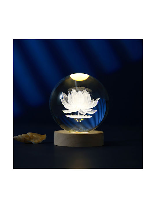 I-Total Διακοσμητικό Φωτιστικό Crystal Ball