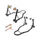 Motorcycle Rear Wheel Stand with 390kg Maximum Weight