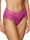High-waisted Women's Boxer Purple