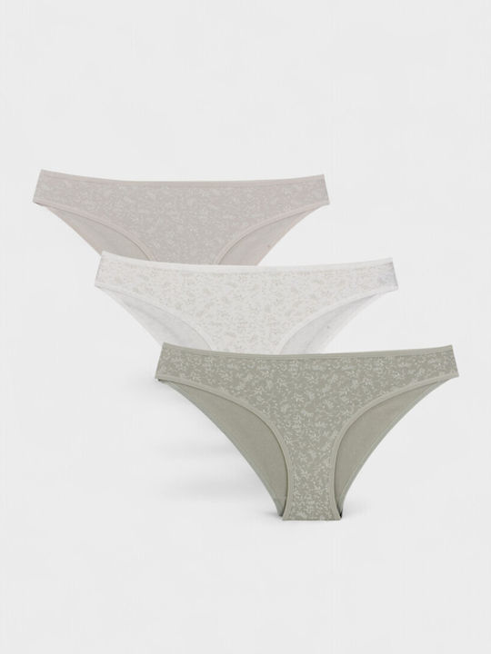 Βαμβακερά Women's Slip 3Pack Colorful