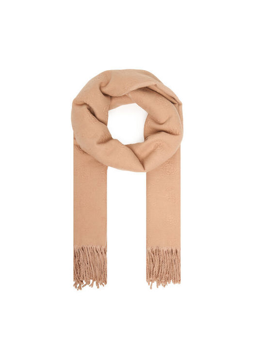 Guess Women's Wool Scarf Pink