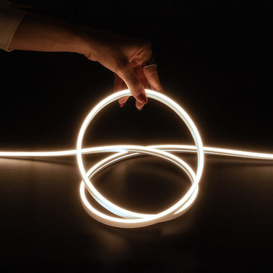 kelvo Rezistent la apă Bandă LED 24V Alb Natural Lumină 1m Neon Flex