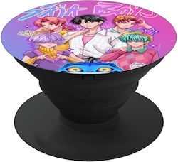 Huntrix Saja Boys Pop Sockets Negru Suport Tele...