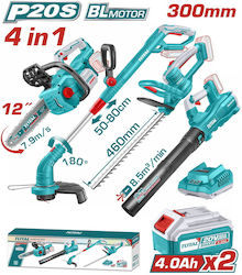 Total TOSLI250496E Σετ 4 Εργαλείων Μπαταρίας Total TOSLI250496E Σετ 4 Εργαλείων Μπαταρίας