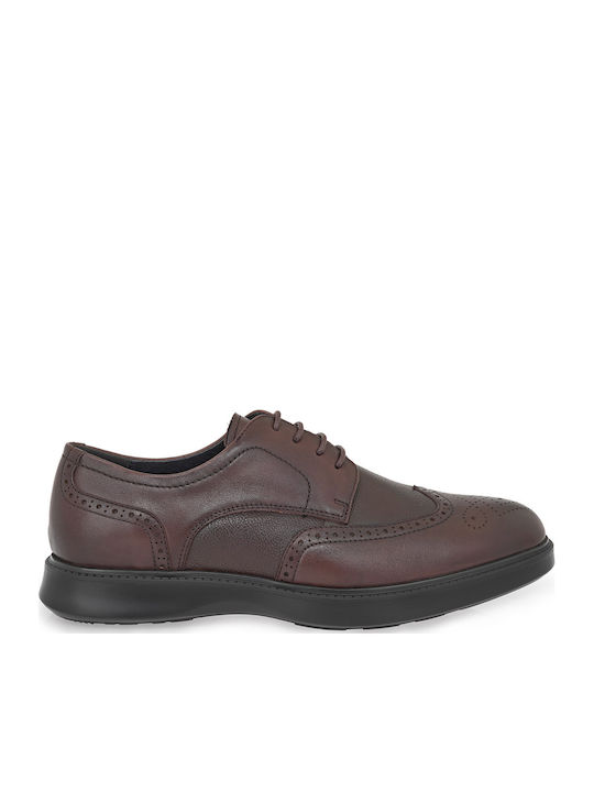 Men's Leather Casual Shoes Brown