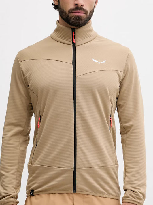 Salewa Altravia Men's Fleece Jacket with Hood B...