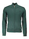Men's Knitted Cardigan Green