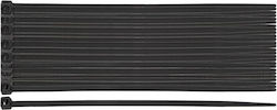 Neo Plastic Cable Ties 80mmx2.5mm In Black Colour 100 Pieces