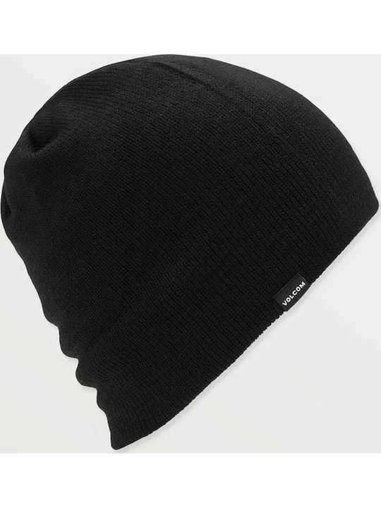 V.co Skull Beanie Ανδρικός Σκούφος Πλεκτός σε Μαύρο χρώμα