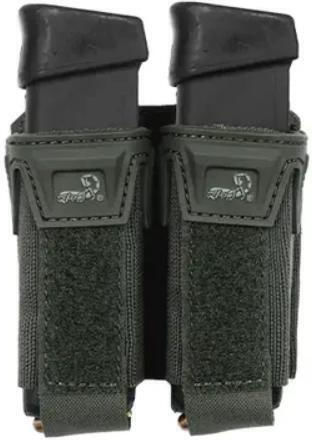 Pincer Pistol Double Loader Holster Agilite Ranger Green