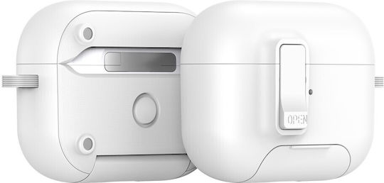 Dux Ducis Пластмасов / Силиконов Калъф в Бял Цвят за Apple AirPods Pro 2