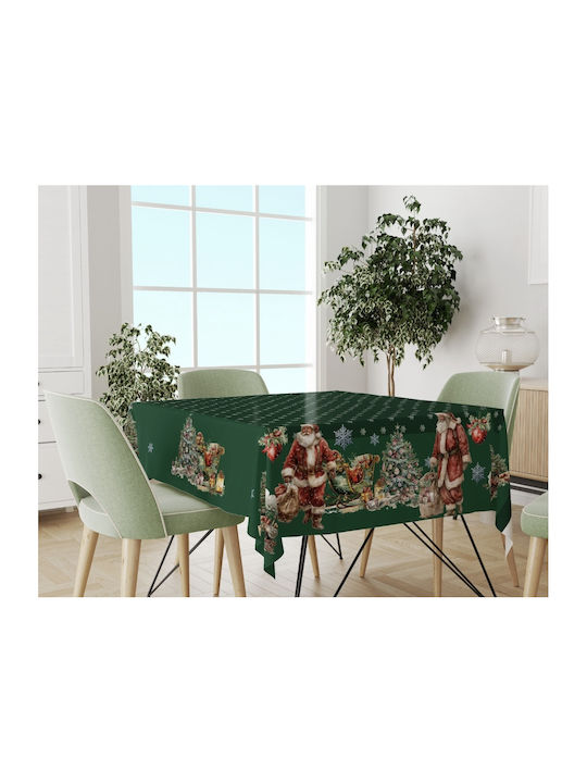 Mc Decor Christmas Tablecloth Square Green L140...