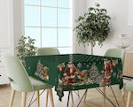 Mc Decor Weihnachtlich Tischtuch Quadrat Grün L...