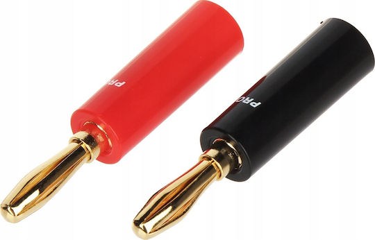 Prolink Ștecher Banană Roșu (BAN-PLUG-V2)