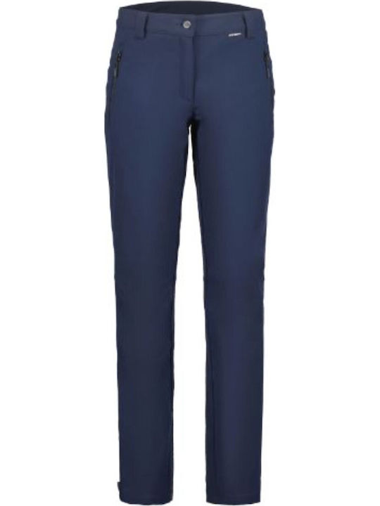 Icepeak Femei Lung Pantaloni de drumeție Albastru