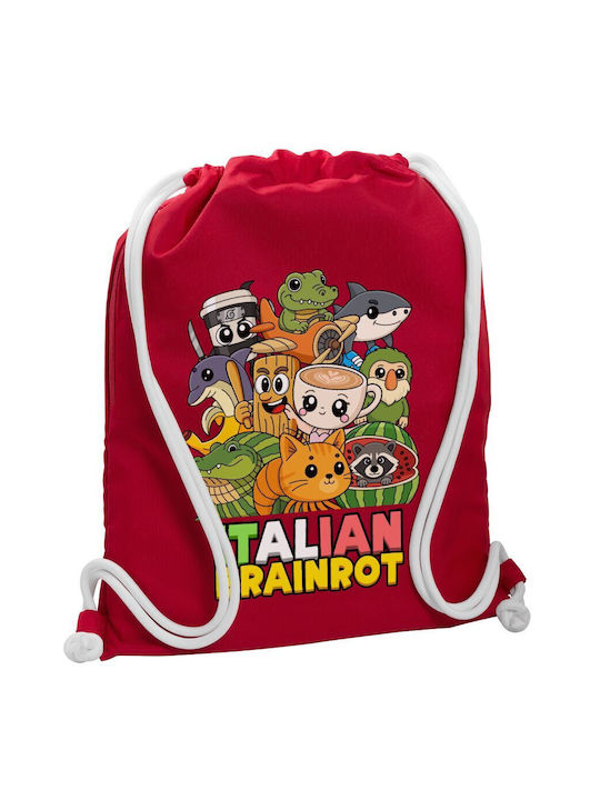 Koupakoupa Italian Brainrot Friends Gym Backpac...