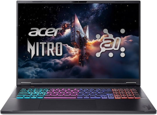 Acer Nitro 18 AI AN18-61 18" FHD (Ryzen AI 300 Series-365/32GB/1.0TB SSD/GeForce RTX 5060/No OS) (US Keyboard)