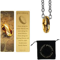 Lord Rings One Ring Necklace Metal Bookmark Set