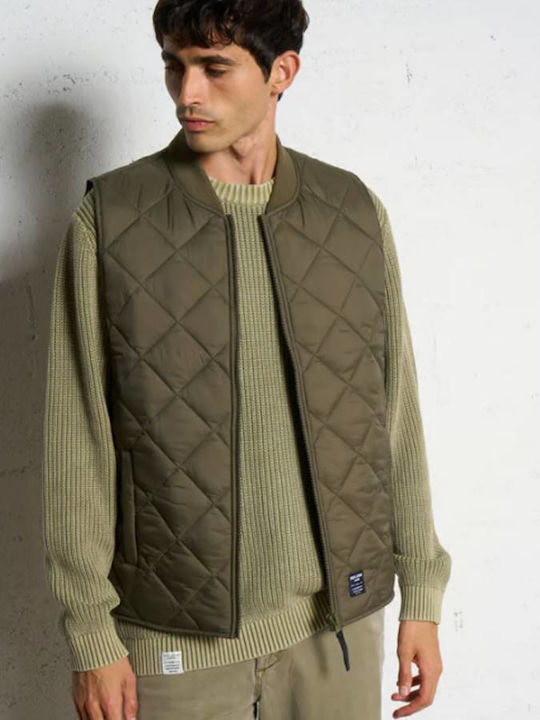 Без Ръкав Яке Military Green
