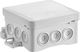 Simet Surface-Mounted Box 75x40x75mm Integrated Gland Self-Sealing Fastbox&amphook Series Gray IP54 Ns5 35360102