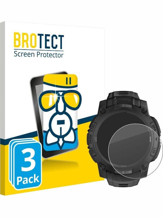 Brotect Airglass Garmin Instinct 3 Solar Tactical Edition 45 Mm 3 Bucăți