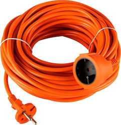 98-058# Network Preloader Pr-160 1-socket Without Grounding 20m Orange 2x1.5mm 98-058# Network Preloader Pr-160 1-socket Without Grounding 20m Orange 2x1.5mm