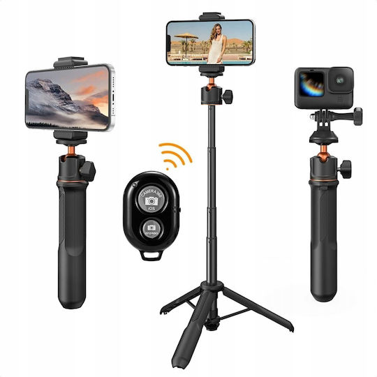 Selfie Stick Kf Stick Selfie Stick Tripod 60cm 4in1 Phone Smartphone 1/4 Gopro + Remote Controller/kf09.135
