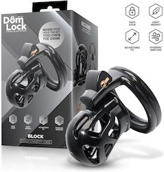 Domlock Peniskäfig in Schwarz Farbe