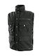 CXS Men's Safety Vest with Reflective Film Black