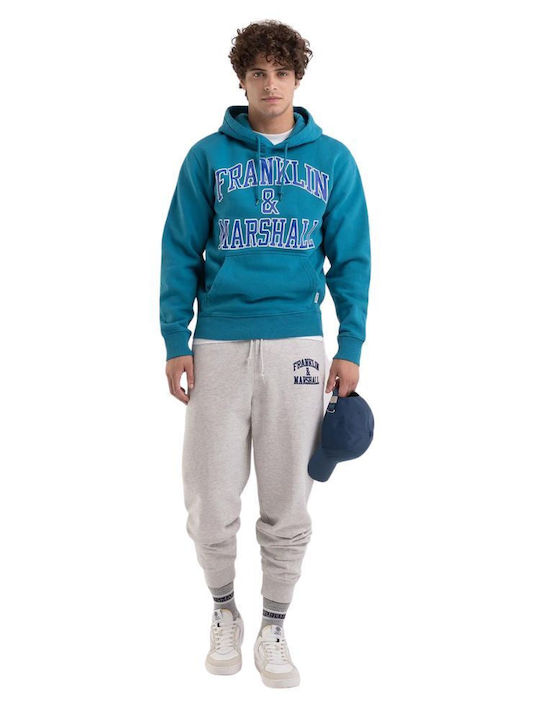 Sweatshirt with Hood Blue