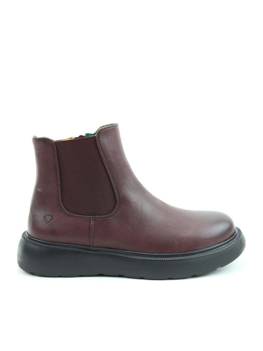 Heavenly Feet Stiefeletten Burgundisch