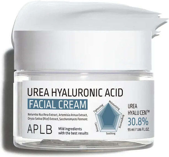 APLB Urea Hyaluronic Acid Moisturizing Day Face Cream With Hyaluronic Acid 55ml