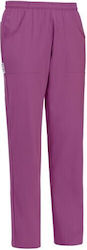 Pantaloni Unisex Egochef Bazzy Șnur Sorona Mov ...