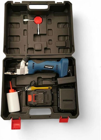 Professionelle Drahtlose Schafschermaschine Tiere 24v 550w 2800r/min 2 Batterien Tragetasche 15376-98