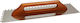 EPM Spatula Inox Danturată 380x130mm cu Mâner de Lemn 6212