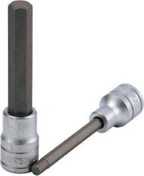 Teng Tools Spritzfilter Wasserhahn Bit-Stecknuss Pneumatisch mit Inbusschlüssel-Bit und Antriebsvierkant 1/2'' Größe H5x100mm 1Stück