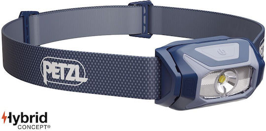 Petzl Rechargeable Headlamp LED IPX4 with Maximum Brightness 300lm Tikkina Blue