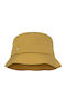 Buff Fabric Men's Hat Bucket Style Yellow