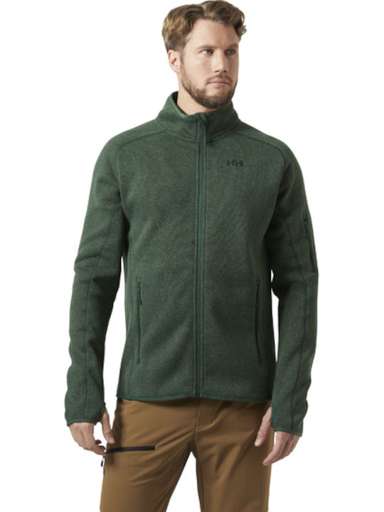 Varde 2.0 Ανδρική Ζακέτα Fleece Jungle Green