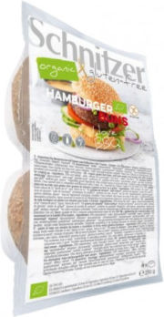 Organic Corn Bread Burgers 250 Gr Bio Schnitzer 12126