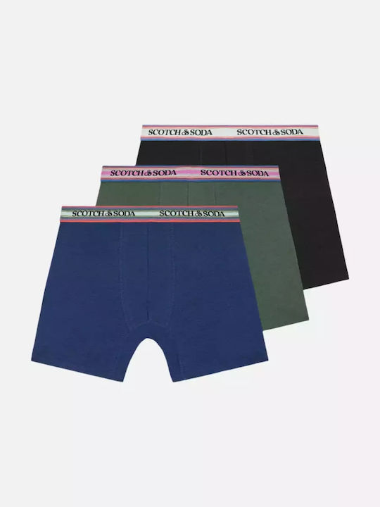 Ανδρικά Μποξεράκια Πολύχρωμα 3Pack