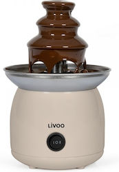 Livoo Συντριβάνι Σοκολάτας με 3 Επίπεδα 730gr Καφέ