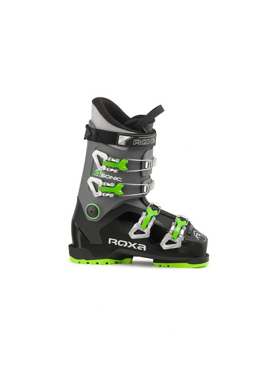 Roxa Children's Ski Boots Μαύρο-lime