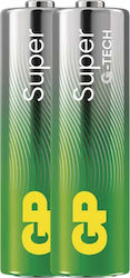 Baterie Alcalină AA 1.5V GP Foil 2-Pack Super