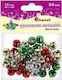 Titanum Metallic Decorative Bell for DIY Crafts 24pcs (Μiscellaneous colours)