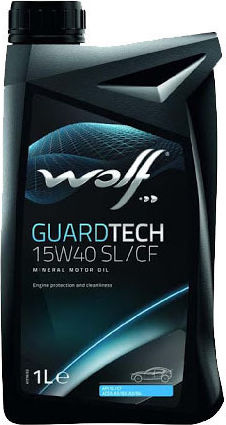 Wolf Guardtech Λάδι Αυτοκινήτου 15W-40 1lt