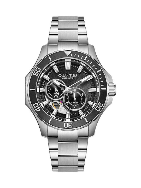 Quantum Men's Watch 43.5mm Automatic with Silve...